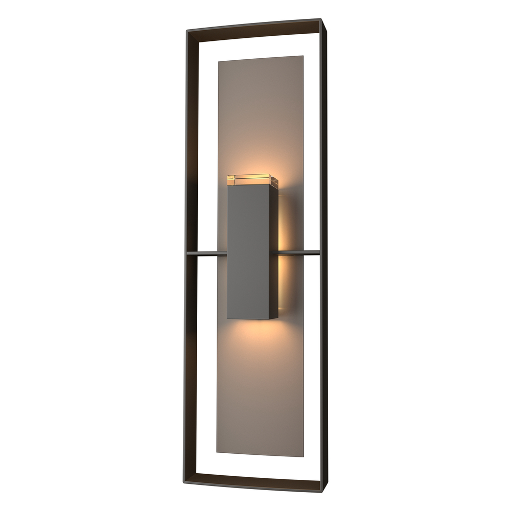 Shadow Box Tall Outdoor Sconce