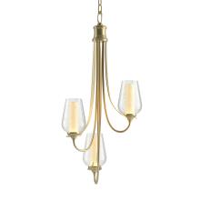 Hubbardton Forge 103033-SKT-86-ZS0354 - Flora 3 Arm Chandelier