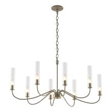 Hubbardton Forge 105050-SKT-84-BR-ZM0611 - Grace 8 Arm Chandelier