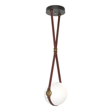 Hubbardton Forge 131040-LED-STND-10-27-LB-NL-GG0670 - Derby Small LED Pendant