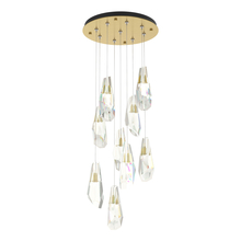 Hubbardton Forge 131101-SKT-STND-86-CR - Luma 9-Light Large Crystal Pendant