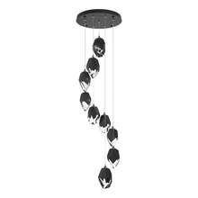 Hubbardton Forge 131141-SKT-LONG-10-BP0755 - Chrysalis 9-Light Large Crystal Pendant