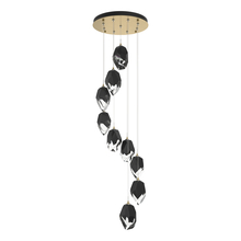 Hubbardton Forge 131141-SKT-STND-86-BP0755 - Chrysalis 9-Light Large Crystal Pendant