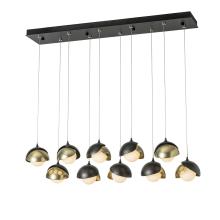 Hubbardton Forge 131205-SKT-STND-10-86-GG0711 - Brooklyn 10-Light Double Shade Pendant