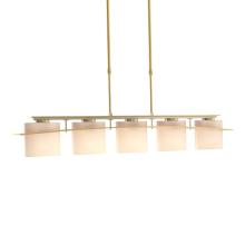 Hubbardton Forge 137525-SKT-SHRT-86-GG0182 - Arc Ellipse 5 Light Pendant