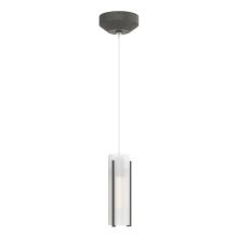 Hubbardton Forge 161180-SKT-STND-20-GG0065 - Exos Glass Low Voltage Mini Pendant