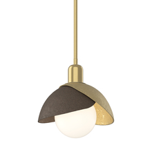 Hubbardton Forge 181183-SKT-MULT-86-05 - Brooklyn Double Shade Mini Pendant