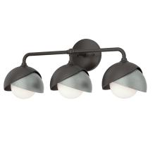 Hubbardton Forge 201375-SKT-14-82-GG0711 - Brooklyn 3-Light Double Shade Bath Sconce