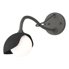 Hubbardton Forge 201376-SKT-20-10-GG0711 - Brooklyn 1-Light Single Shade Long-Arm Sconce