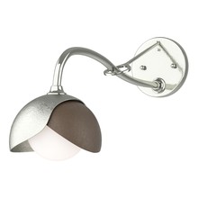 Hubbardton Forge 201377-SKT-85-05-GG0711 - Brooklyn 1-Light Double Shade Long-Arm Sconce