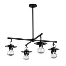 Hubbardton Forge 364212-SKT-MULT-80-ZM0435 - Mason Outdoor 4-Light Pendant