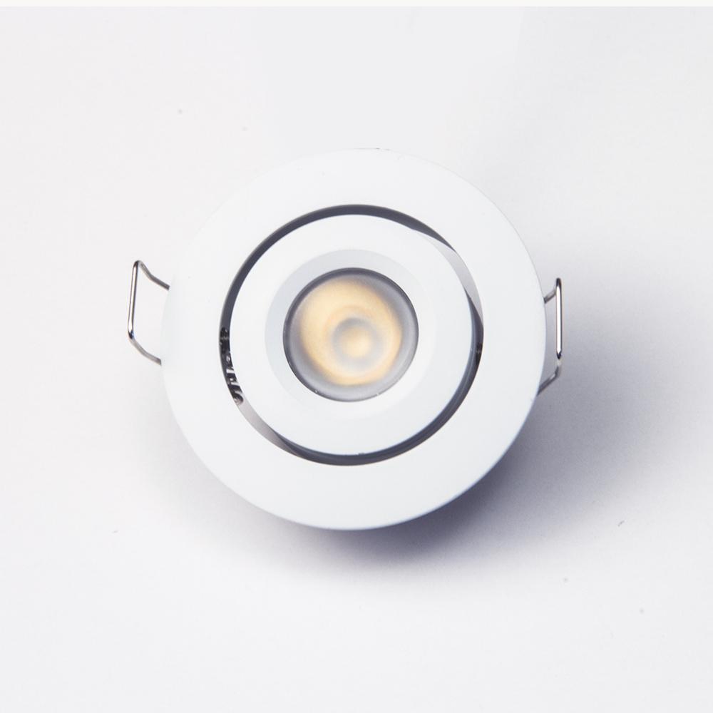 12VDC 3W Mini-Dimmable Adjustable LED Downlight