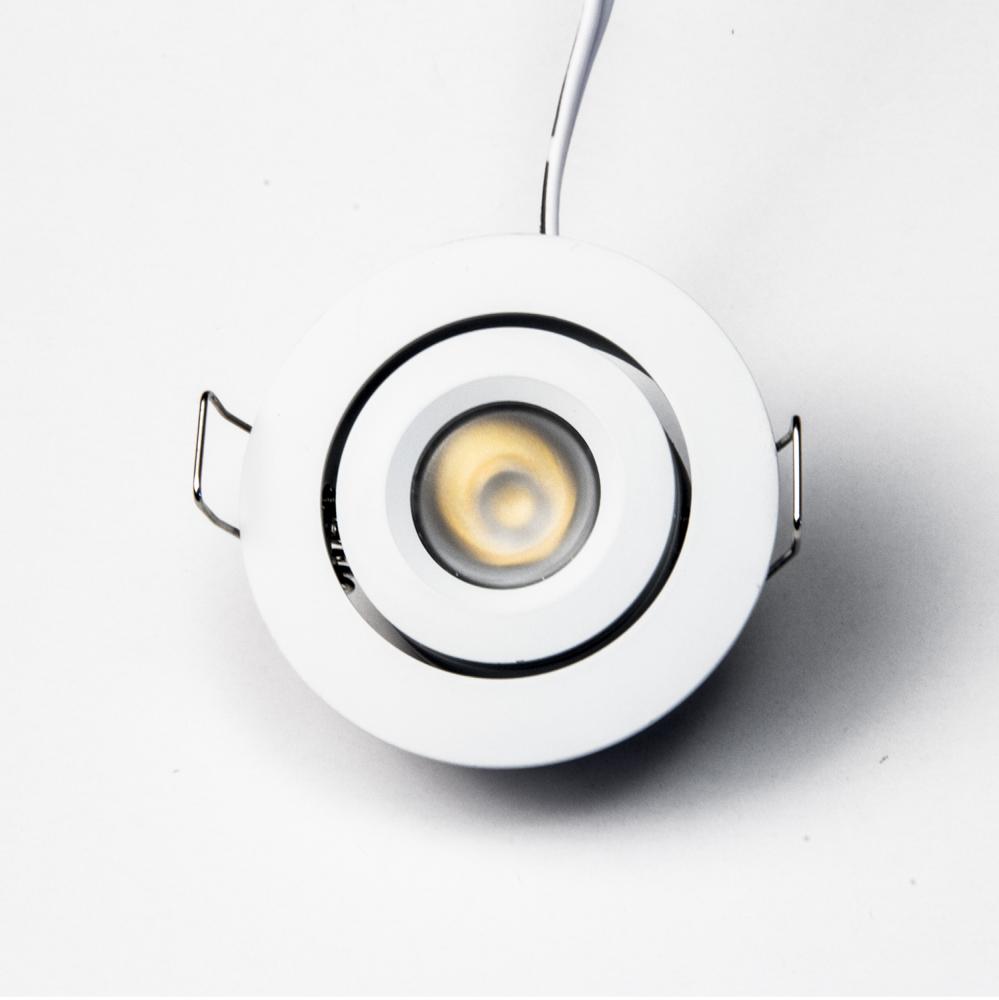 120V IC Rated Mini-Dimmable Adjustable LED Downlight
