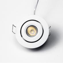 GM Lighting GMR6-120V-IC-FL-W - 120V IC Rated Mini-Dimmable Adjustable LED Downlight