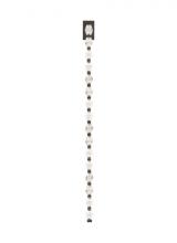 Visual Comfort & Co. Modern Collection 700WSCLR53BZ-LED930 - Sean Lavin Collier 1-light dimmable LED wall sconce with dark bronze finish and crystal shade