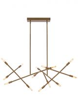 Visual Comfort & Co. Modern Collection 700LSLNVR - Line Wave 2 Chandelier