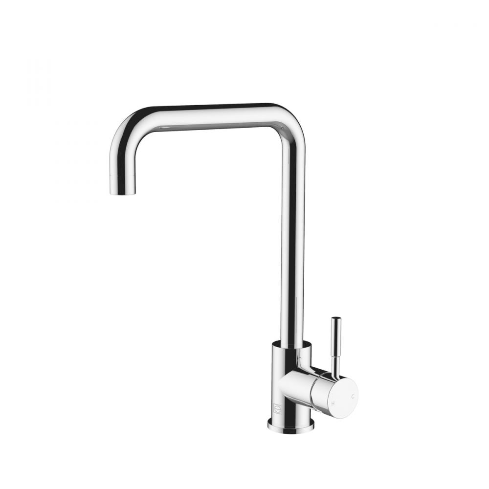 Levi Single Handle Pull Down Sprayer Kitchen Faucet in Chrome