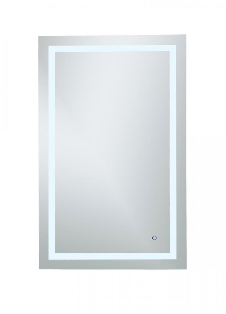 Helios 30inx48in Hardwired LED Mirror with Touch Sensor and Color Changing Temperature