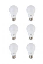 Elegant A19LED803-6PK - LED A19 Light Bulb 10 Watts 800 Lumens 2700k Non-dimmable