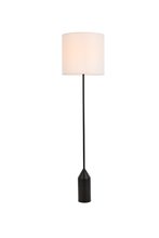 Elegant LD2453FLBK - Ines Floor Lamp in Black