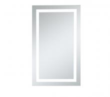 Elegant MRE-6004 - LED Hardwired Mirror Rectangle W24h40 Dimmable 5000k