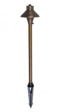 Elegant P802 - Path Light D5 H24 Antique Brass Includes Stake G4 Halogen 20w(Light Source Not Included)