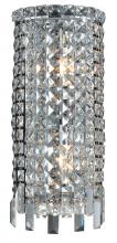 Elegant V2031W8C/RC - MaxIme 2 Light Chrome Wall Sconce Clear Royal Cut Crystal