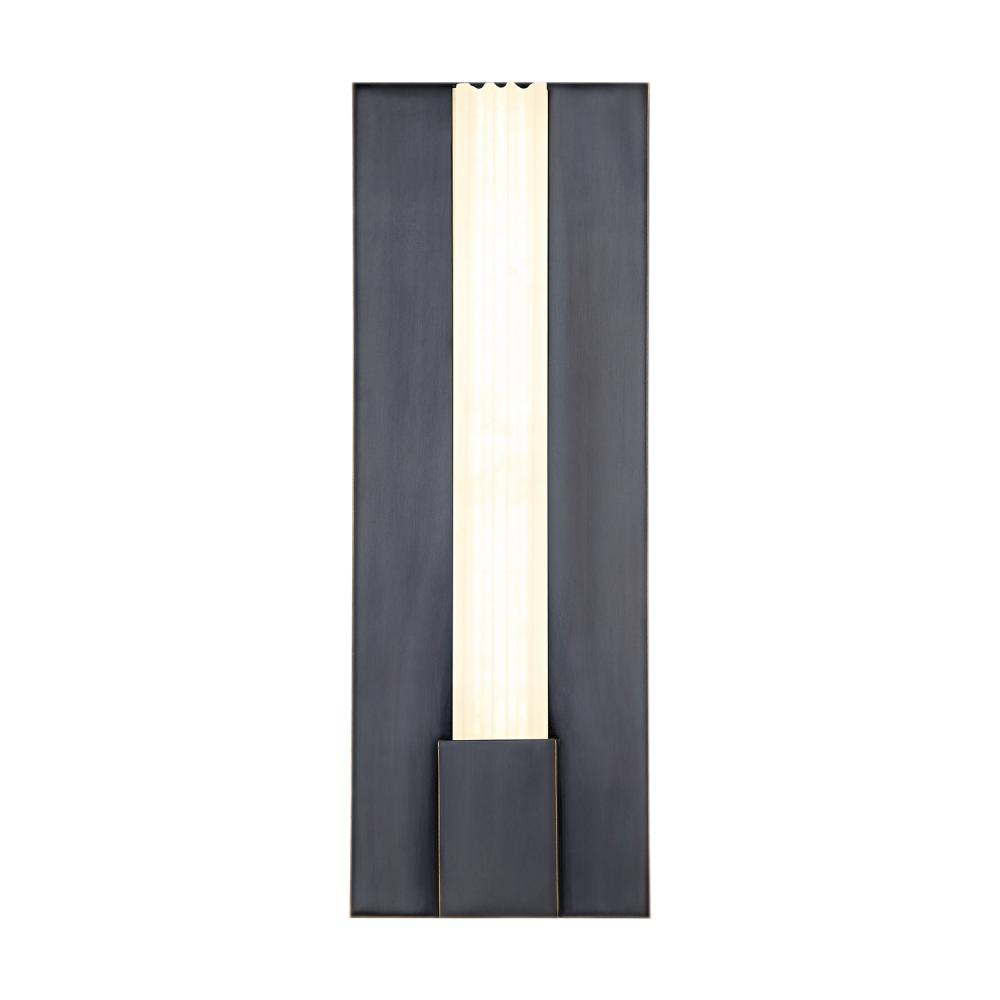 Kismet 14-in Urban Bronze/Alabaster LED Wall/Vanity