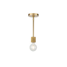 Alora Lighting PD304008ANCG - COAST PENDANT 1 LIGHT AGED NICKEL CLEAR GLASS