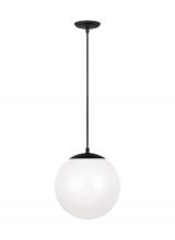 Visual Comfort & Co. Studio Collection 6022-112 - Large One Light Pendant with White Glass