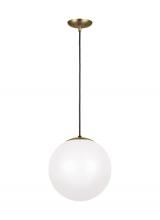Visual Comfort & Co. Studio Collection 6024-848 - Leo - Hanging Globe Extra Large One Light Pendant