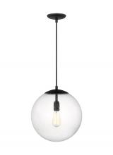 Visual Comfort & Co. Studio Collection 6801801-112 - Extra Large One Light Pendant with Clear Seeded Glass