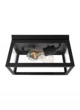 Visual Comfort & Co. Studio Collection 7848402-12 - Founders Two Light Outdoor Flush Mount