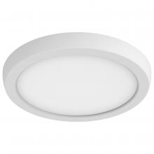 Nuvo 62/1733 - Blink Pro - 11 Watt; 7 Inch; LED Fixture; Round Shape; 4000K; White Finish; 120/277 Volts