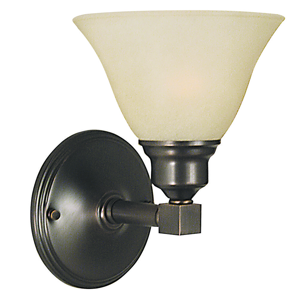 1-Light Polished Brass Taylor Sconce