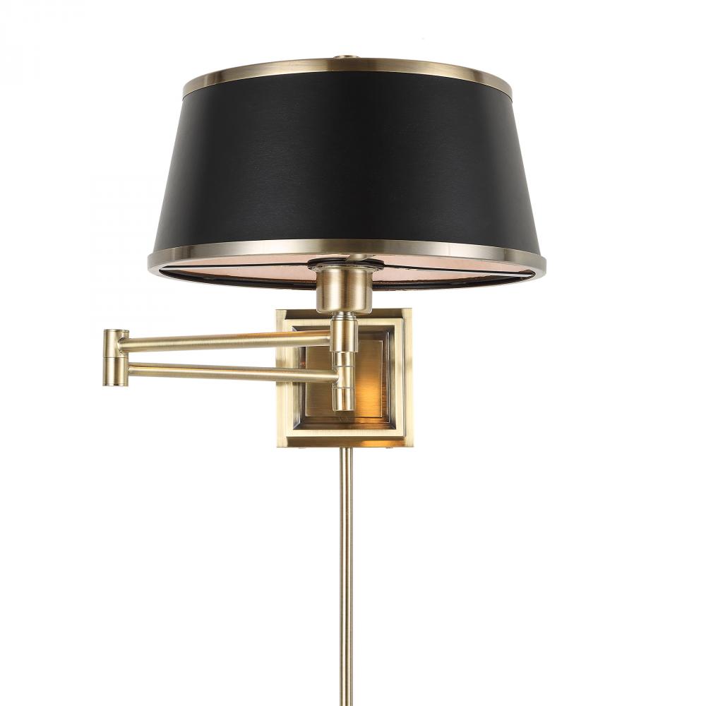 Uttermost Newmarket 1 Light Brass Sconce