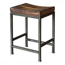 Uttermost 25441 - Beck Wood Counter Stool