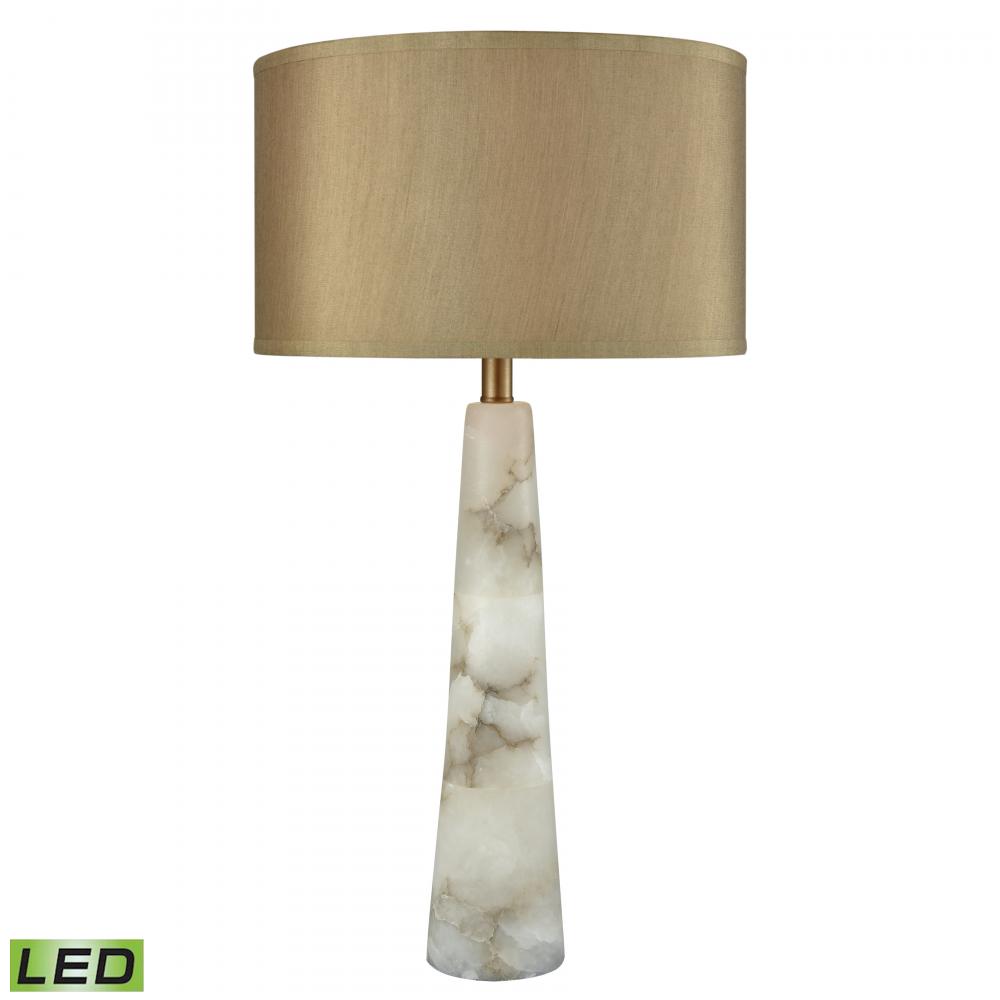 Champagne Float 30'' High 1-Light Table Lamp - Natural - Includes LED Bulb