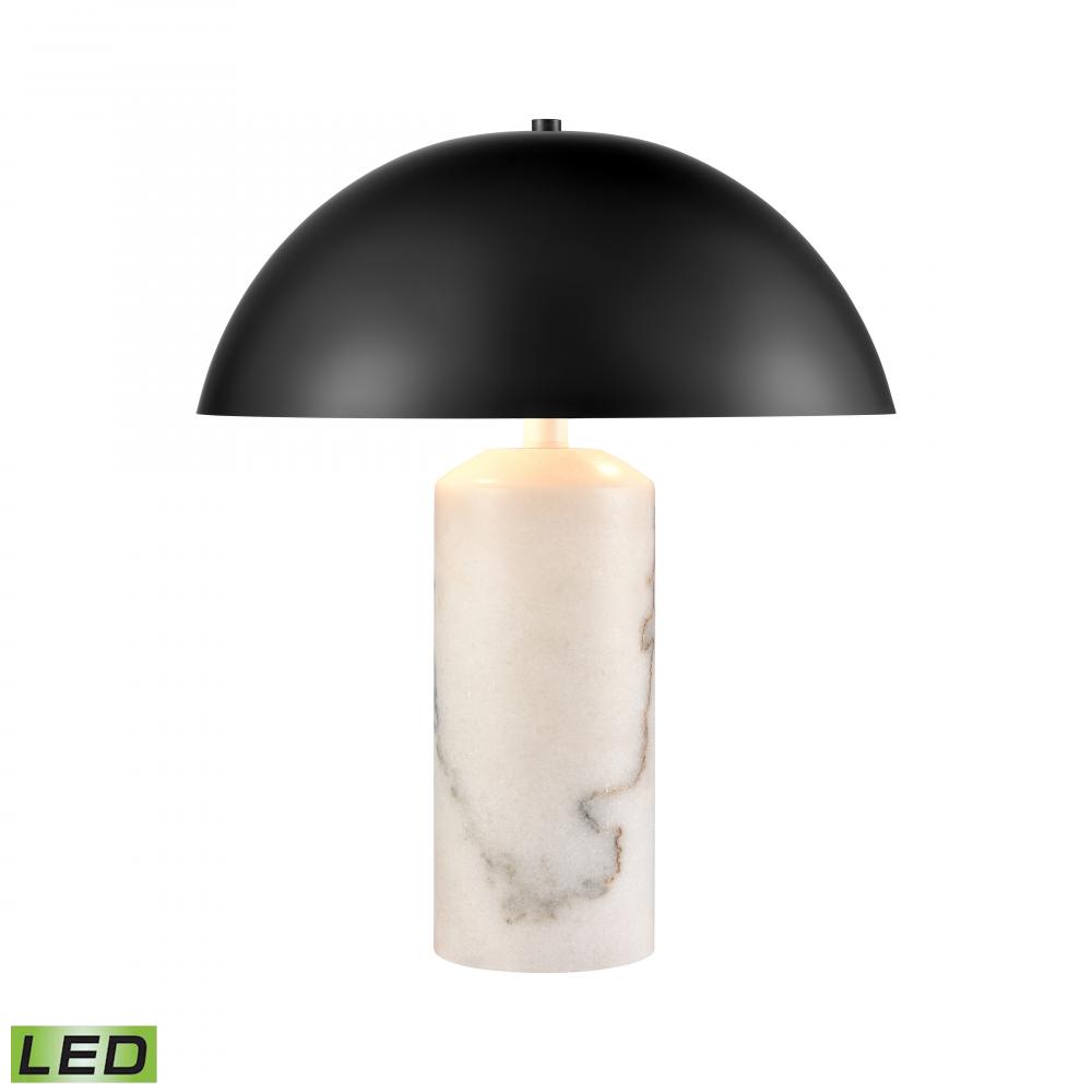 Edisto 18'' High 2-Light Table Lamp - White - Includes LED Bulb