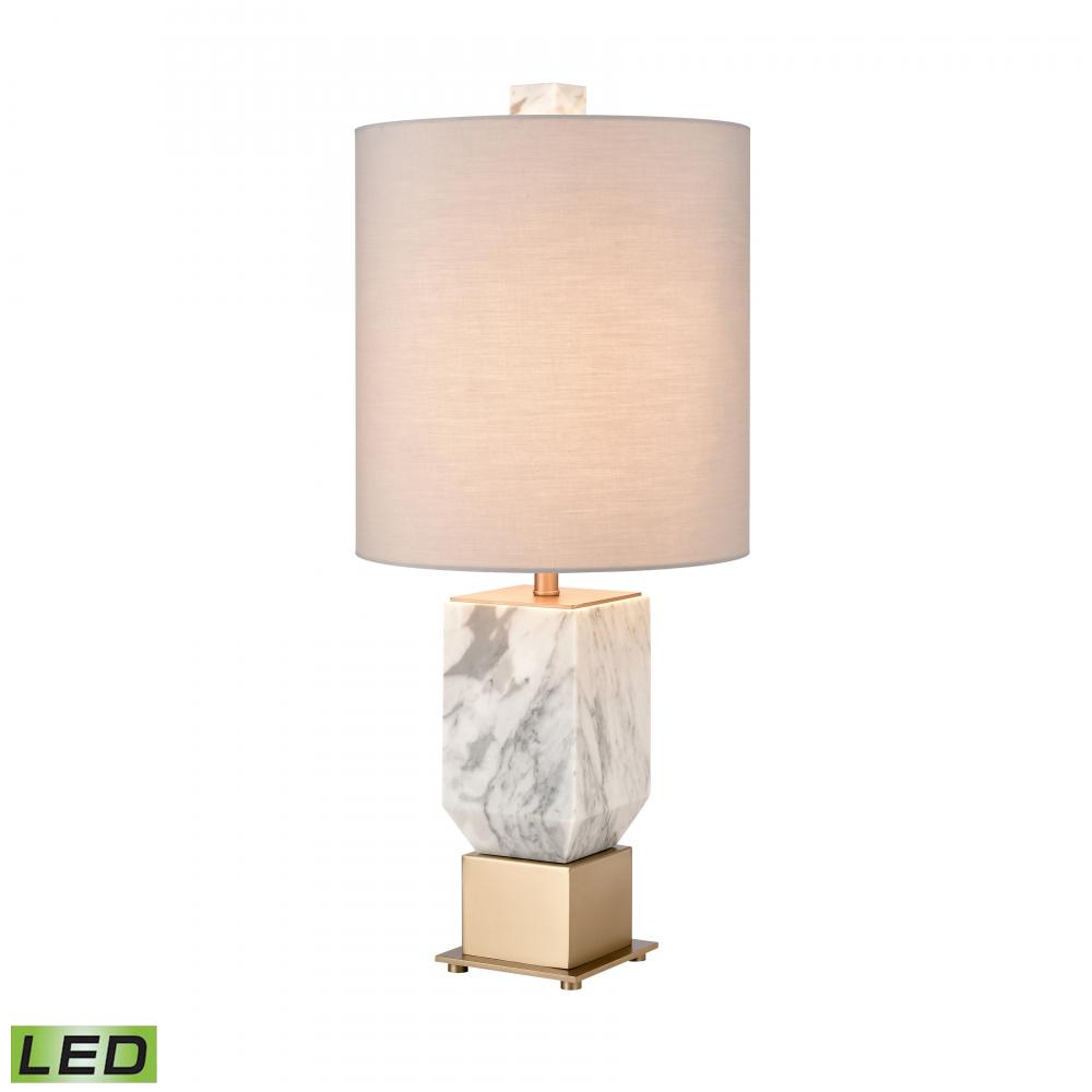 Touchstone 27'' High 1-Light Table Lamp - White - Includes LED Bulb