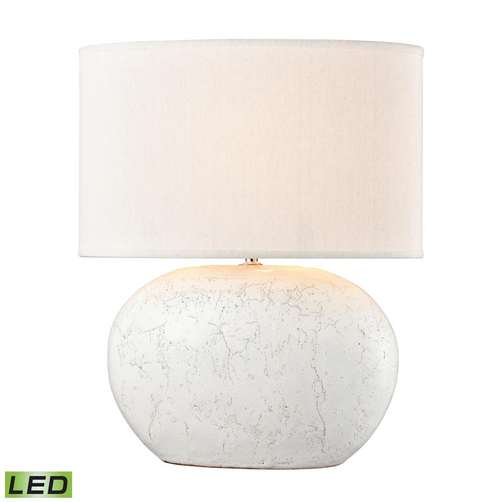 Fresgoe 20'' High 1-Light Table Lamp - White - Includes LED Bulb