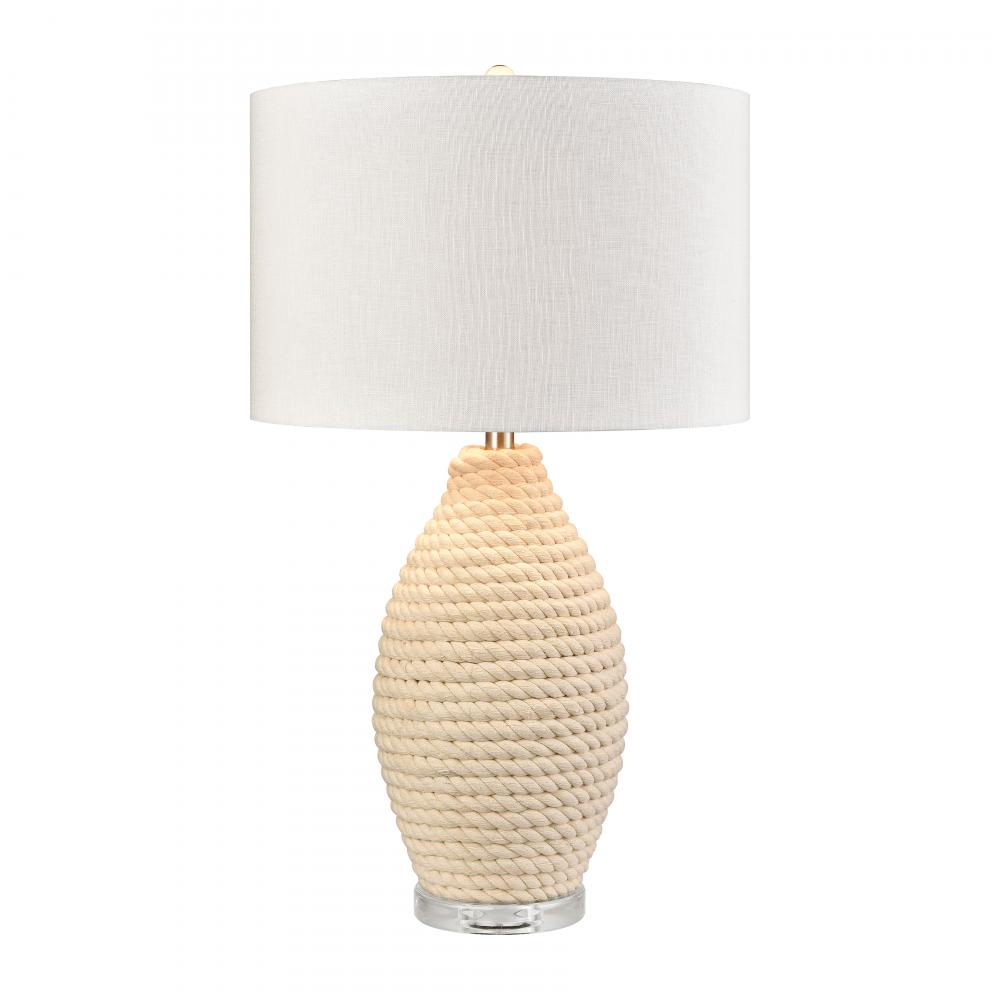 Sidway 29'' High 1-Light Table Lamp - Off White - Includes LED Bulb