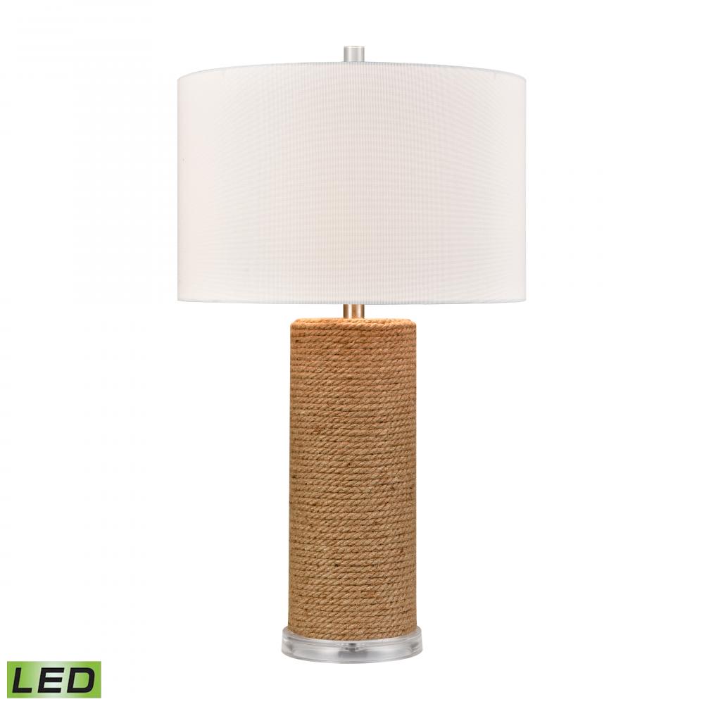 Sherman 27.5'' High 1-Light Table Lamp - Natural - Includes LED Bulb