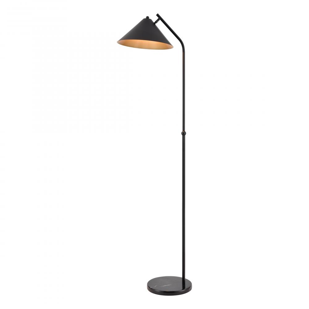 Timon 67'' High 1-Light Floor Lamp - Matte Black
