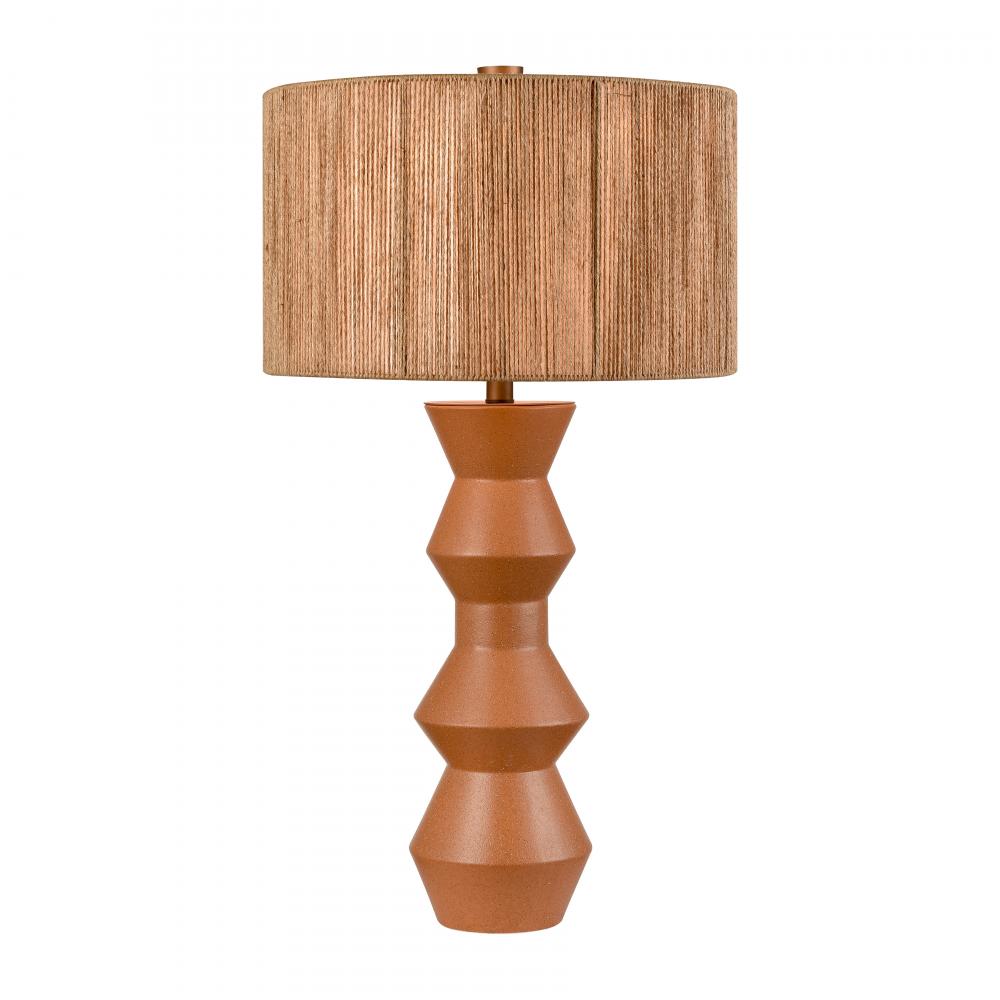 Belen 31'' High 1-Light Table Lamp - Ochre - Includes LED Bulb