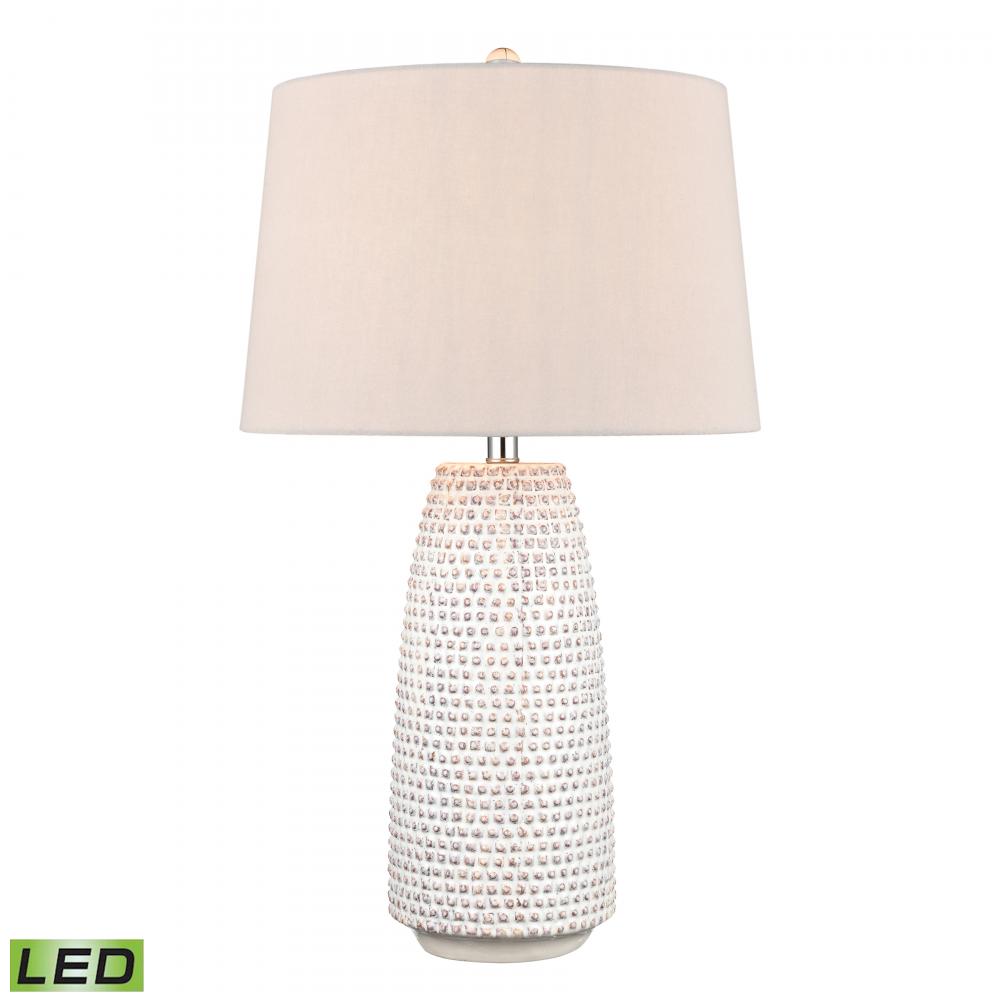 Copeland 29'' High 1-Light Table Lamp - White - Includes LED Bulb