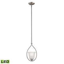 ELK Home 1201PS/20-LED - Thomas - Conway 8'' Wide 1-Light Mini Pendant - Brushed Nickel
