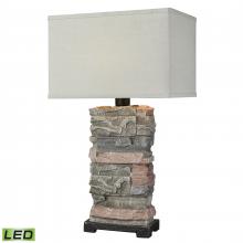 ELK Home D3975-LED - Terra Firma 30'' High 1-Light Outdoor Table Lamp - Stone - Includes LED Bulb