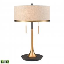 ELK Home D4067-LED - Magnifica 22'' High 2-Light Table Lamp - Black - Includes LED Bulbs