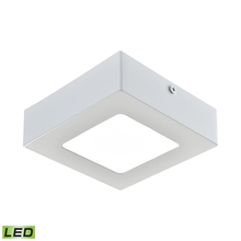 ELK Home FML6125-AC-30 - Thomas - Warwick Integrated LED Square Flushmount in Matte White - Small